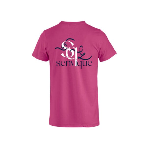Senvique t-shirt helder kersen - Afbeelding 2