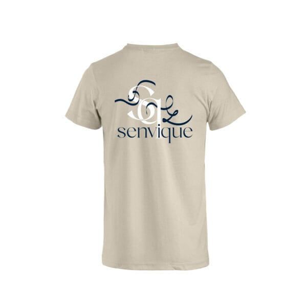 Senvique t-shirt licht khaki - Afbeelding 2